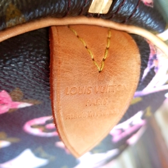 LOUIS VUITTON Richard Prince Watercolor MULTI Aquarelle Monogram Speedy 35 2008 - Picture 6 of 16